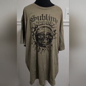 Sublime Graphic T-Shirt in Olive XXL